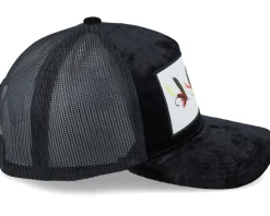 Fishing Flies Velvet Black Trucker - Skillfish