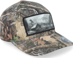 Fishing Hut Timber Kanati Camo Pattern Flexfit - Hunter
