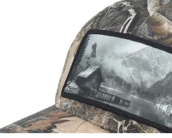 Fishing Hut Timber Kanati Camo Pattern Flexfit - Hunter