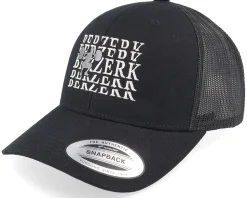 Fitness Workout Man Black Trucker - Berzerk