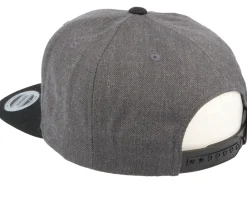 Fitness X Charcoal/Black Snapback - Berzerk