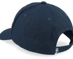 Fjällräven Logo Cap Dark Navy Dad Cap - Fjällräven