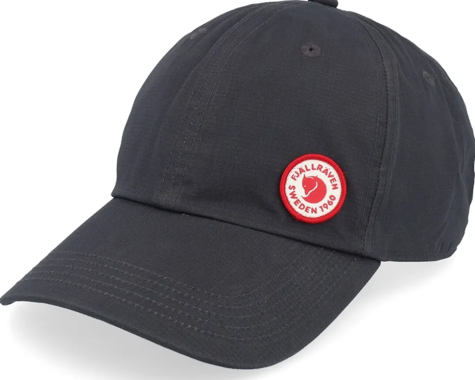 Fjällräven Logo Cap Dark Navy Dad Cap - Fjällräven