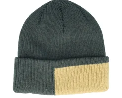 Flame Beanie Urban Chic Green Cuff - Upfront