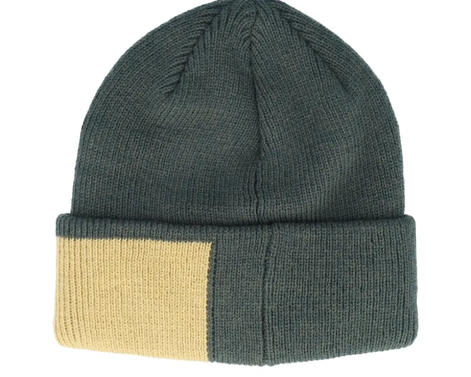 Flame Beanie Urban Chic Green Cuff - Upfront