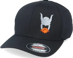 Flaming Beard Warrior Black Flexfit - Vikings
