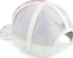 Flamingo Velvet Peach/Ivory A-frame Trucker - Calza Pennello