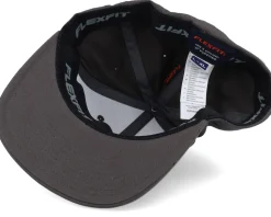 Flat Brim Dark Grey Fitted - Flexfit