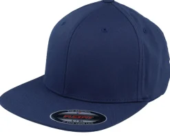 Flat Brim Navy Fitted - Flexfit