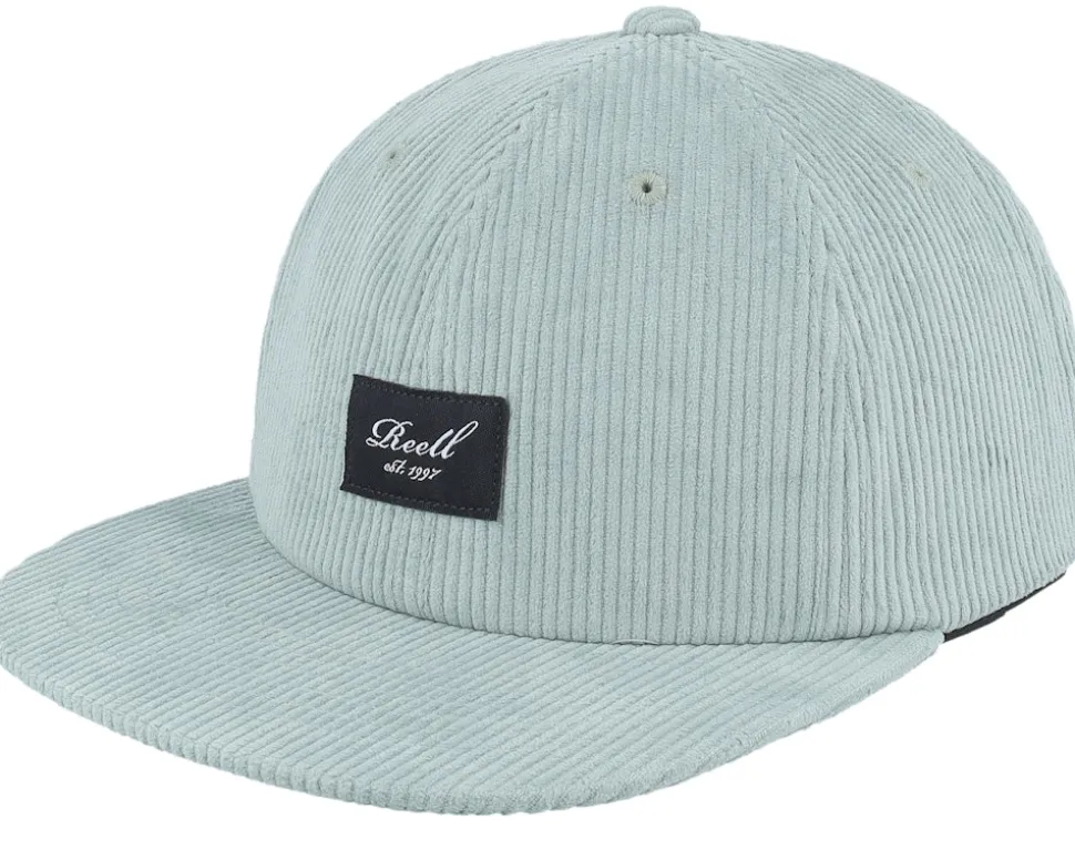 Flat 6-panel Cap Hedge Corduroy Snapback - Reell