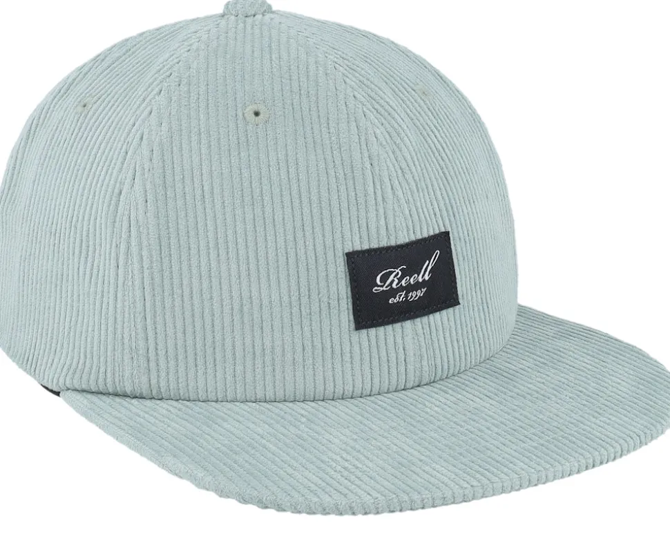 Flat 6-panel Cap Hedge Corduroy Snapback - Reell