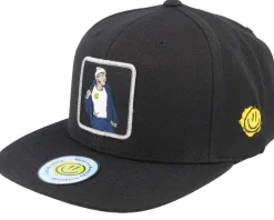 Flexiing Cash Patch Black/Black Snapback - Lucid Smile