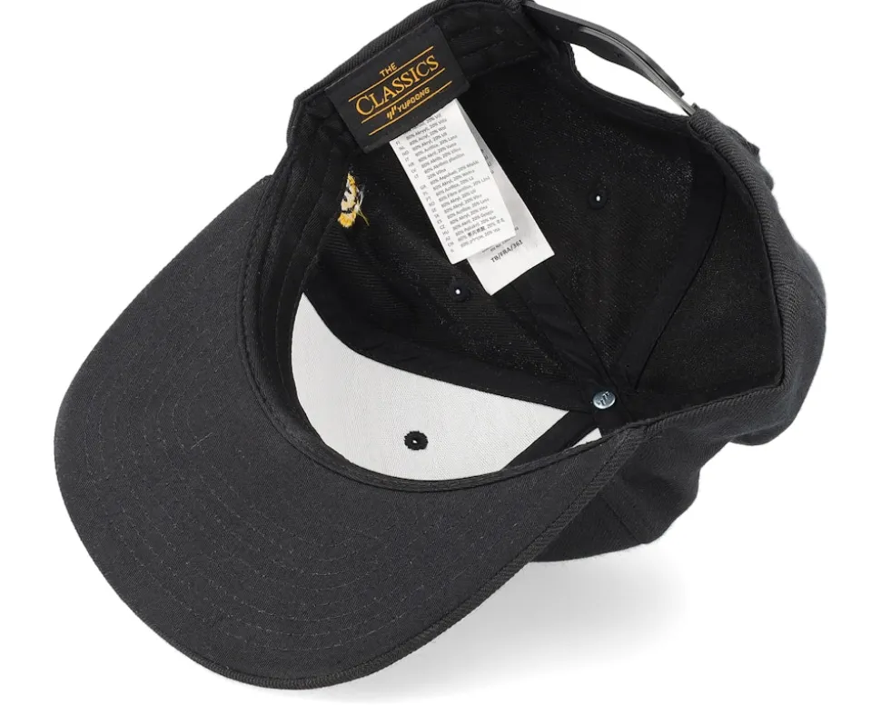 Flexiing Cash Patch Black/Black Snapback - Lucid Smile