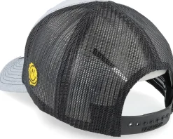 Flexing Cash Patch Heather Grey/Black Trucker - Lucid Smile