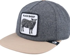 Flock Mountain Wildlife Heather Grey Snapback - Goorin Bros.
