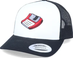 Floppy Drive Retro Black/White Trucker - Iconic