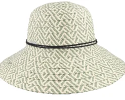 Floppy hat Olive/Natural Straw Hat - Seeberger