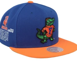 Florida Gators Team Origins Blue/Orange Snapback - Mitchell & Ness