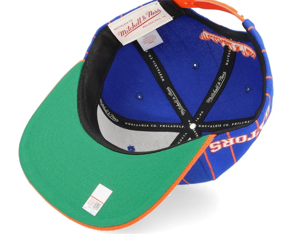Florida Gators Team Pin Blue/Orange Snapback - Mitchell & Ness