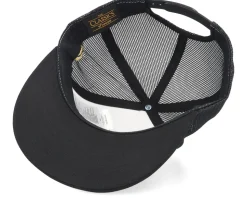 Flower Smile White/Black A-fram Trucker - Lucid Smile