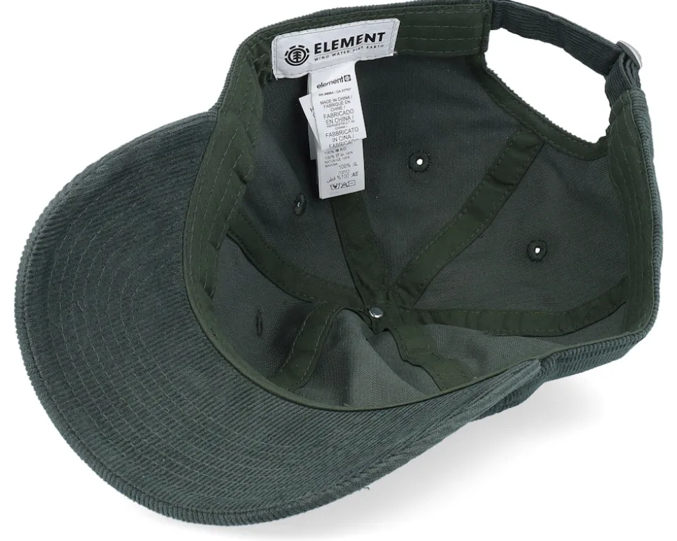 Fluky Corduroy Cap Deep Forest Dad Cap - Element