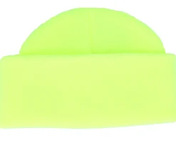 Fluorescent Yellow Short Blank Beanie - Beechfield