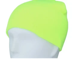 Fluorescent Yellow Traditional Blank Beanie - Beechfield
