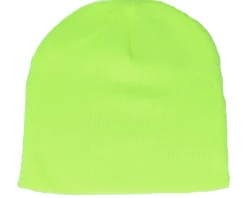 Fluorescent Yellow Traditional Blank Beanie - Beechfield