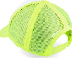 Fluorescent Yellow/White Vintage Trucker Foam - Beechfield