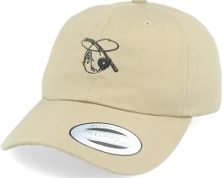 Fly Fishing Khaki Dad Cap - Skillfish