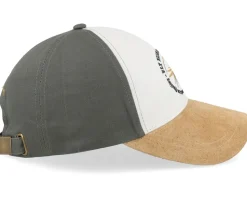 Flyfishing Junkie Life Is Fishing Olive Adjustable - MJM Hats