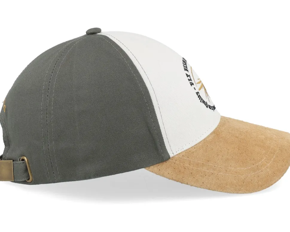 Flyfishing Junkie Life Is Fishing Olive Adjustable - MJM Hats