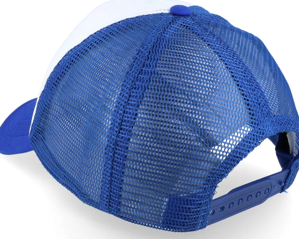 Foam Bright Royal/White Vintage Trucker - Beechfield