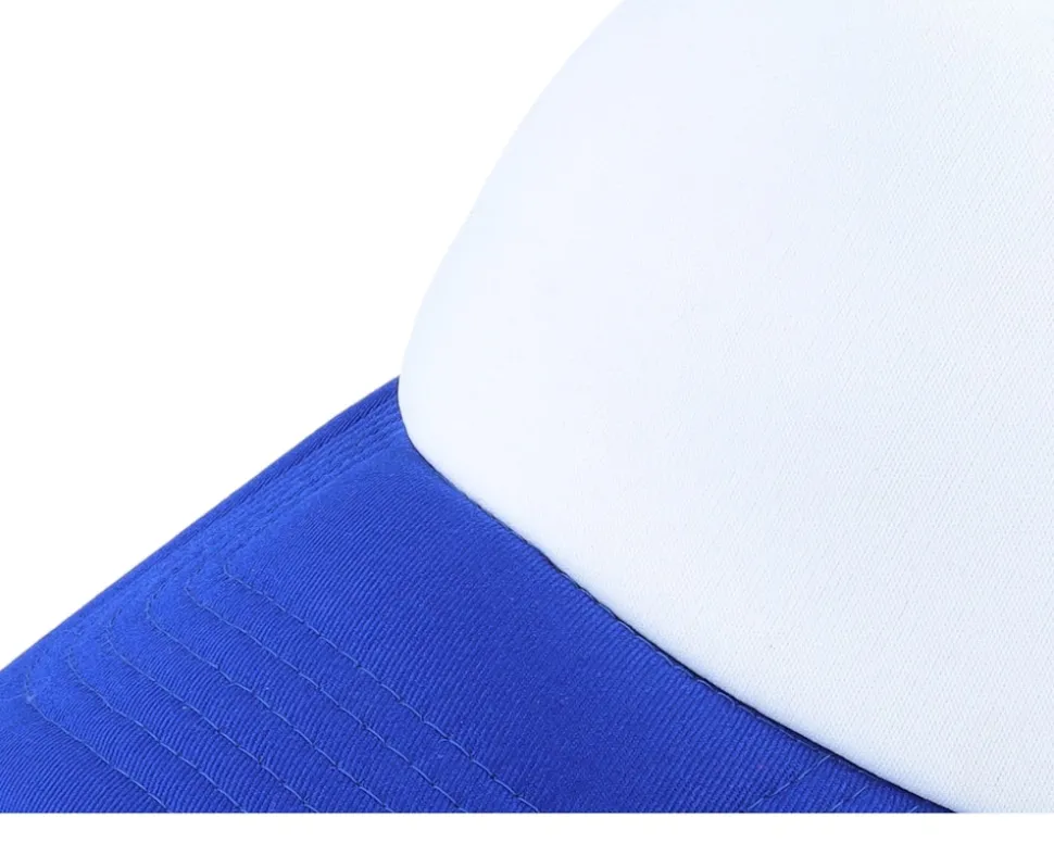 Foam Bright Royal/White Vintage Trucker - Beechfield