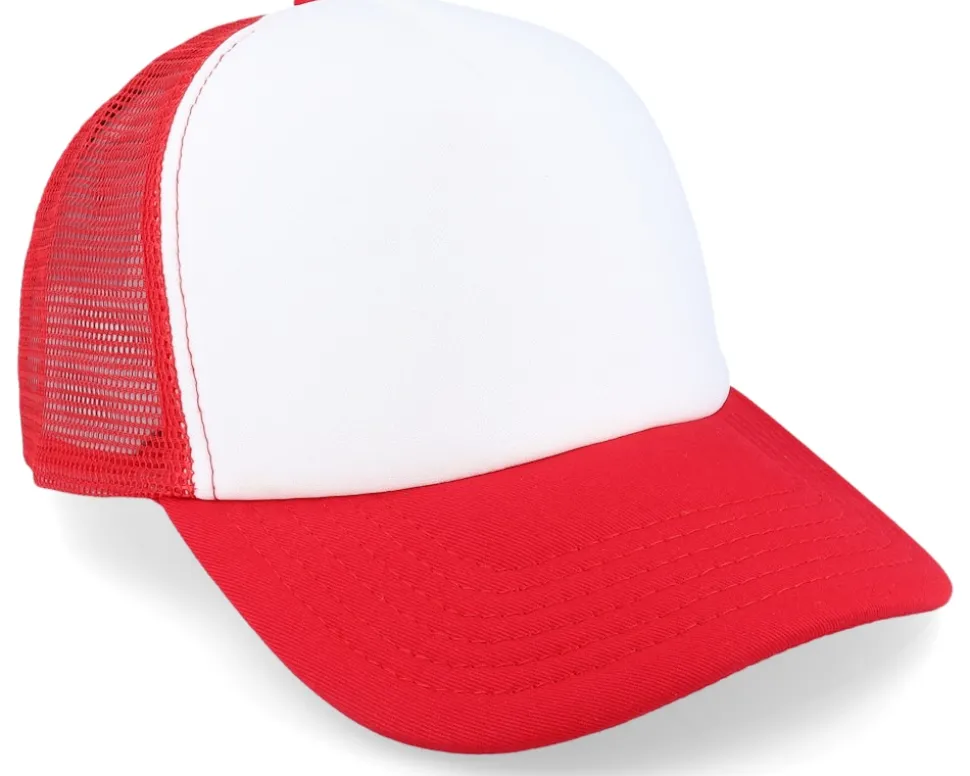 Foam Classic Red/White Vintage Trucker - Beechfield
