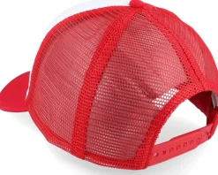 Foam Classic Red/White Vintage Trucker - Beechfield