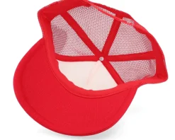 Foam Classic Red/White Vintage Trucker - Beechfield
