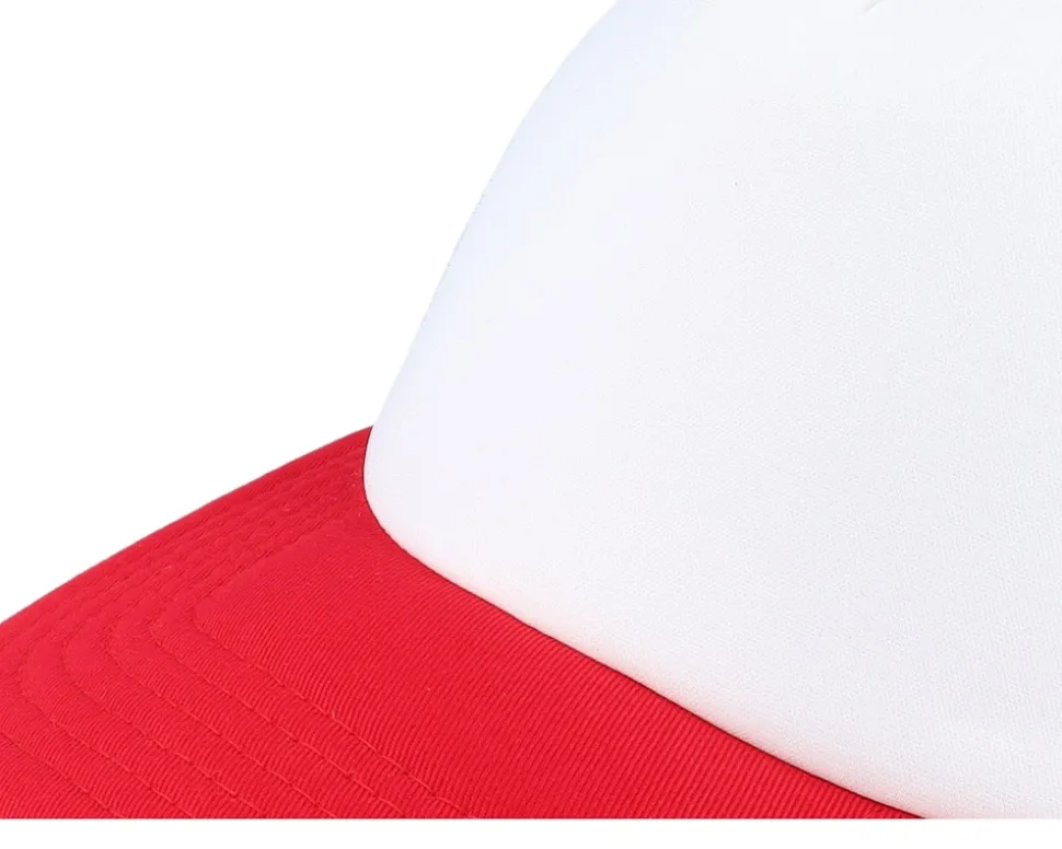 Foam Classic Red/White Vintage Trucker - Beechfield