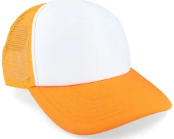 Foam Fluorescent Orange/White Vintage Trucker - Beechfield