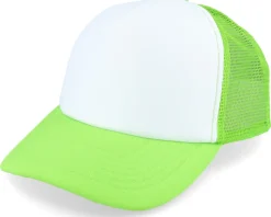Foam Lime Green/White Vintage Trucker - Beechfield