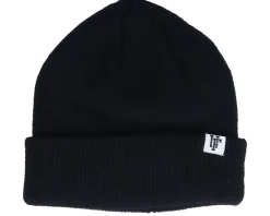 Fold Beanie Black Cuff - Upfront