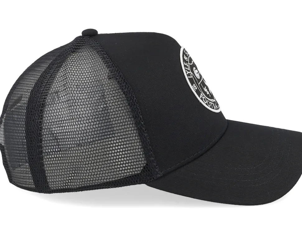 Football For All Cap Jet Black Trucker - Lyle & Scott