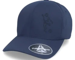 Football Player Stencil Delta Navy Flexfit - Forza