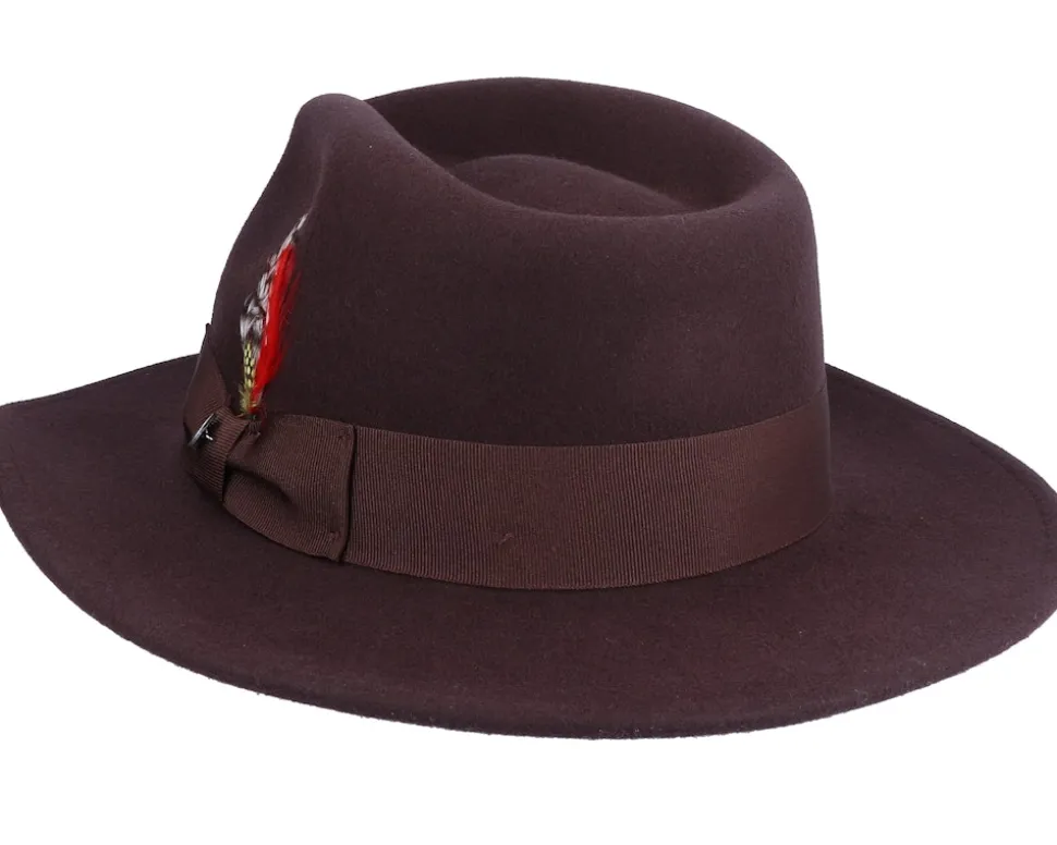 Ford Brown Fedora - Jaxon & James