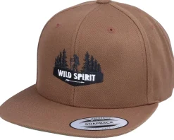 Forest Walker Logo Tan Snapback - Wild Spirit