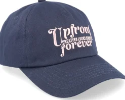 Forever Baseball Navy/Light Pink Dad Cap - Upfront