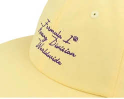Formula 1 Racing Division Worldwide F1 24 Pale Banana Snapback - Formula One