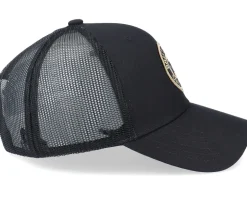 Forte X Medium Profile Mesh Black Trucker - Brixton