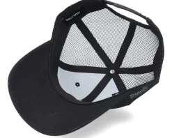 Forte X Medium Profile Mesh Black Trucker - Brixton