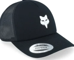 Fox Head Hat Black Trucker - Fox